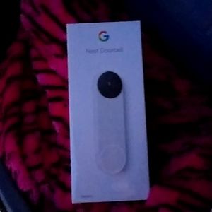 Google nest doorbell white